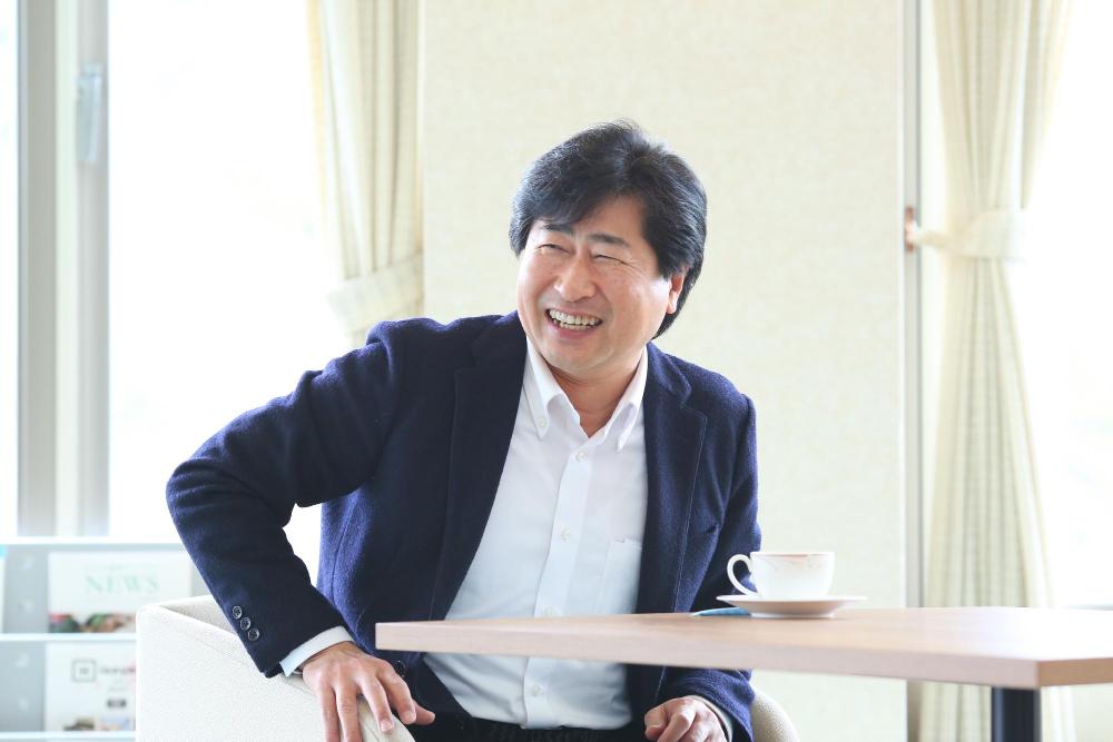 笑顔の倉重さん