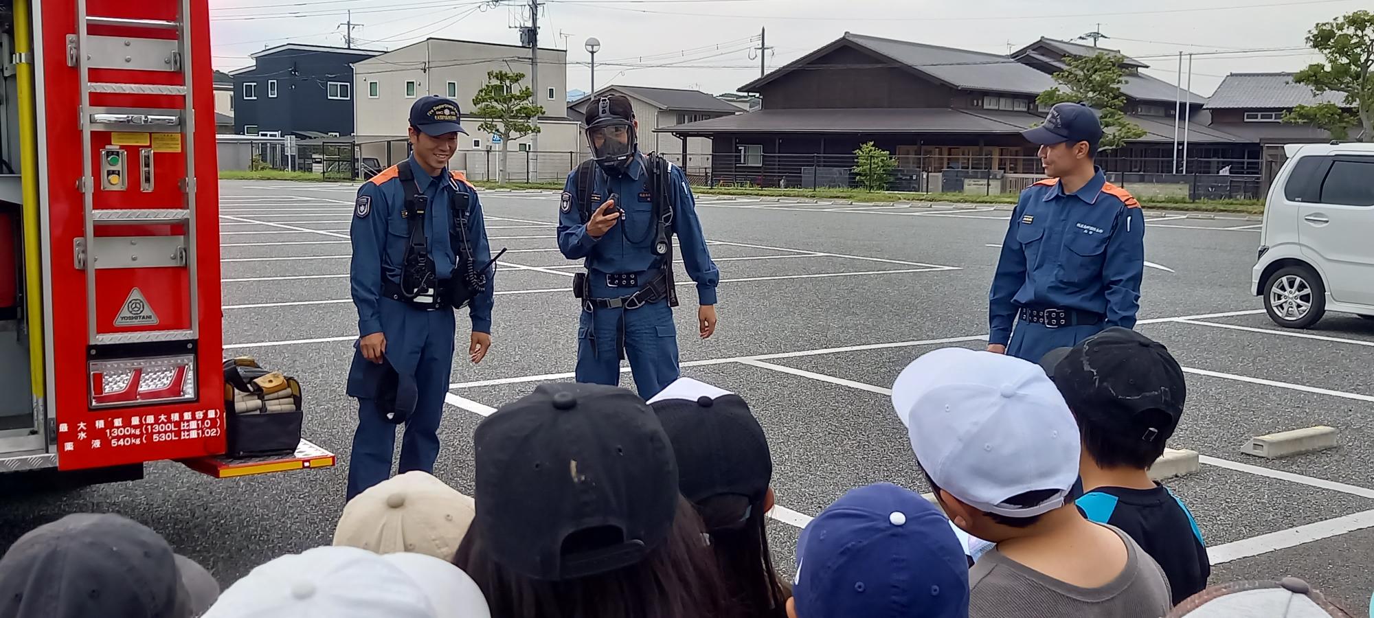 つけて頂いた酸素マスク