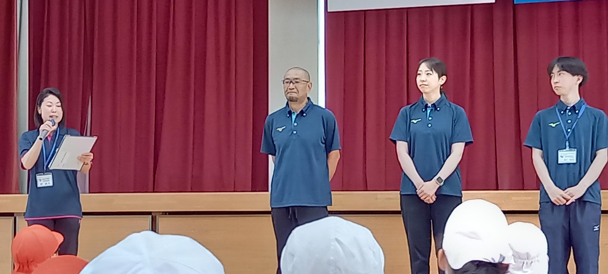 久山町スポーツ推進委員さんと教育委員会の方