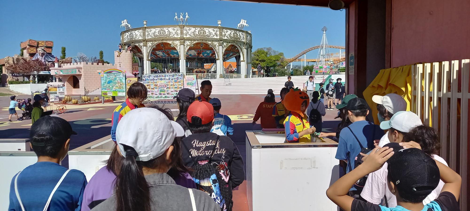 グリーンランド入園