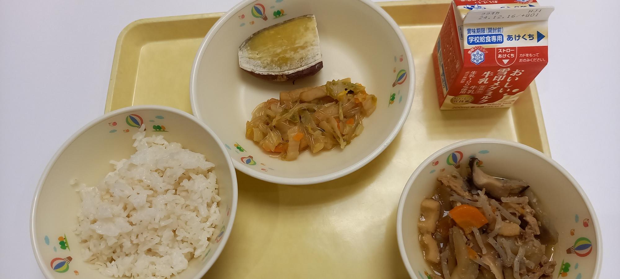 12月3日の給食