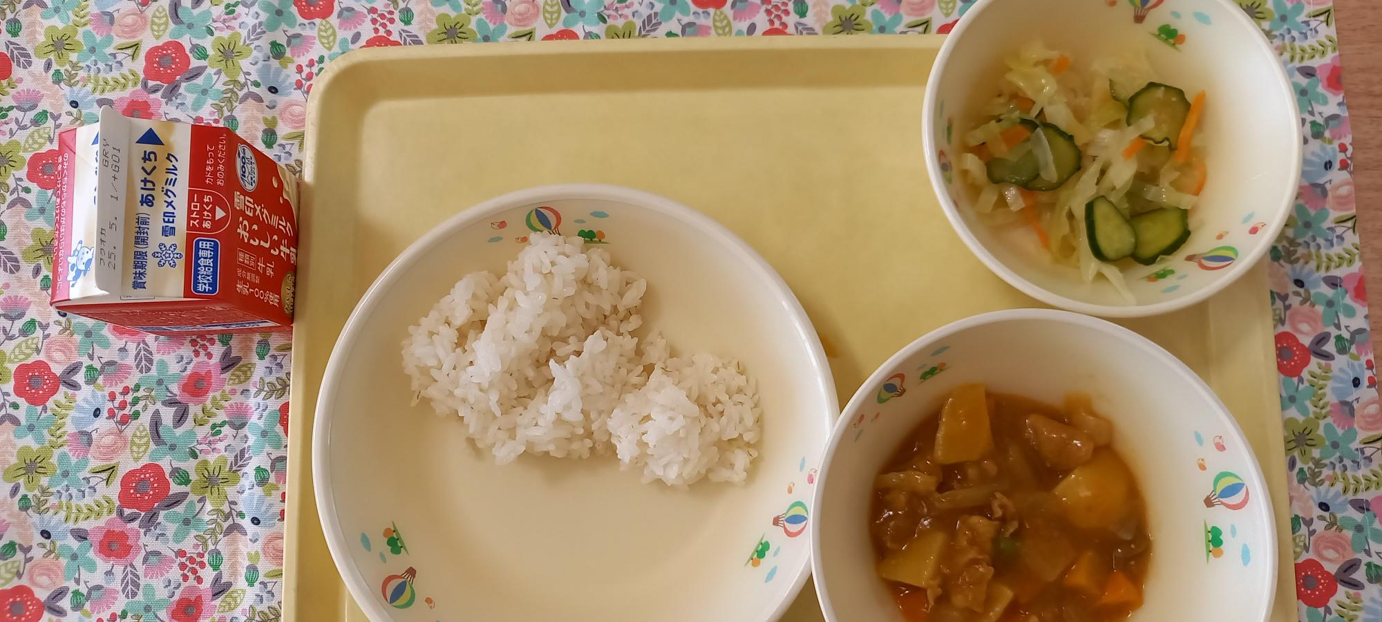 今日の給食