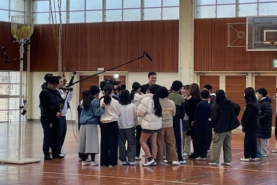 取材の様子