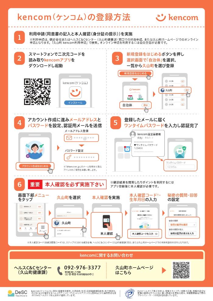 チャレンジウォークひさやま2025チラシ(裏)