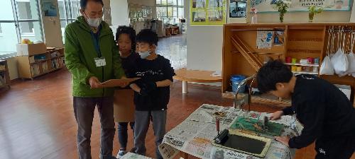 版画家による指導3