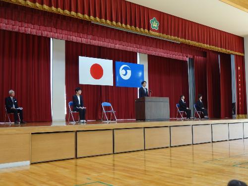 赴任式・始業式1