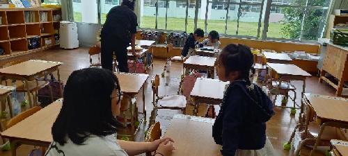 一年生にかかわる六年生1