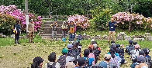 首羅山遺跡見学1