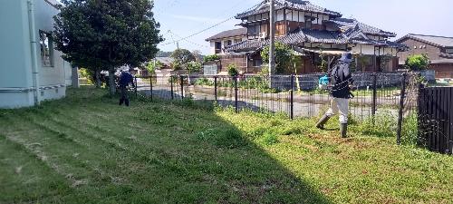 おやじの会草刈2