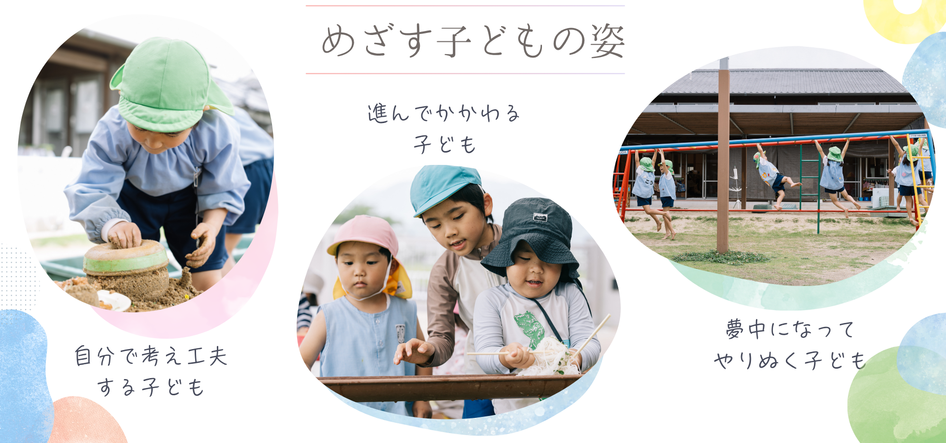めざす子どもの姿の画像