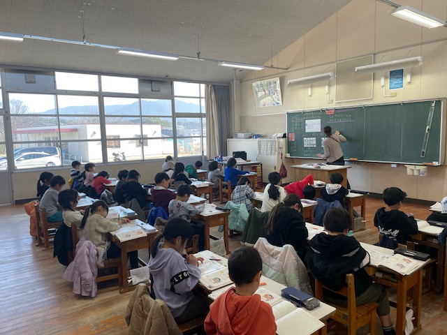 授業参観の様子