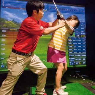 シミュレーションゴルフ バロウズ【ゴルフ VIPレッスンチケット】50分×2回分