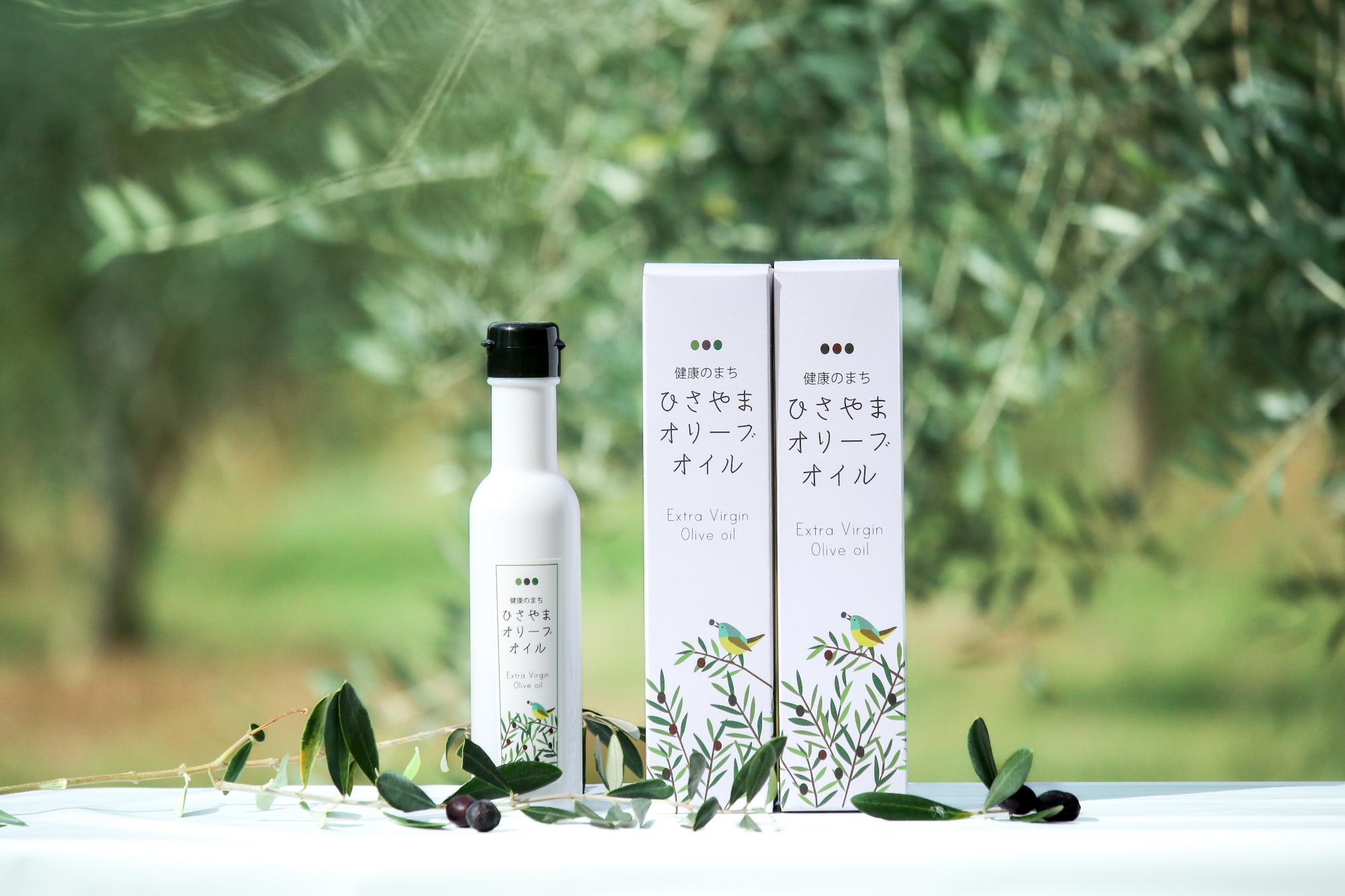 健康のまちひさやまのオリーブオイル2本セット
