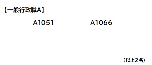令和7年度採用資格試験（追加）最終結果
