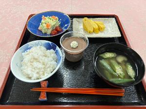 メニューの写真